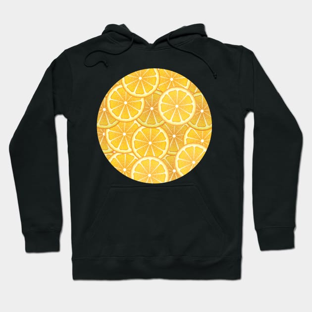 Orange Slices Hoodie by AnnArtshock